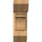 Ekena Millwork Olympic Slat Smooth Bracket w/ Offset Brace, Western Red Cedar, 7 1/2"W x 18"D x 22"H BKT0806X18X22OLY06SWR - alternate 3